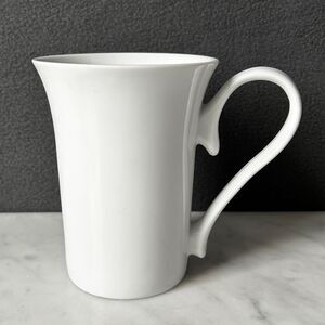 Starbucks White Mug Flare Rim Scroll Handle - Starbucks Coffee Company Cup